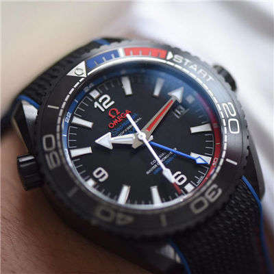 【VS一比一超A复刻高仿手表】欧米茄海马系列深海之黑新西兰酋长队限定版215.92.46.22.01.004腕表