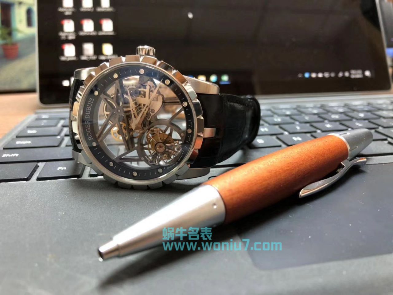 【BBR一比一超A高仿手表】罗杰杜彼EXCALIBUR（王者系列）系列RDDBEX0393、RDDBEX0392陀飞轮腕表 / LJ028