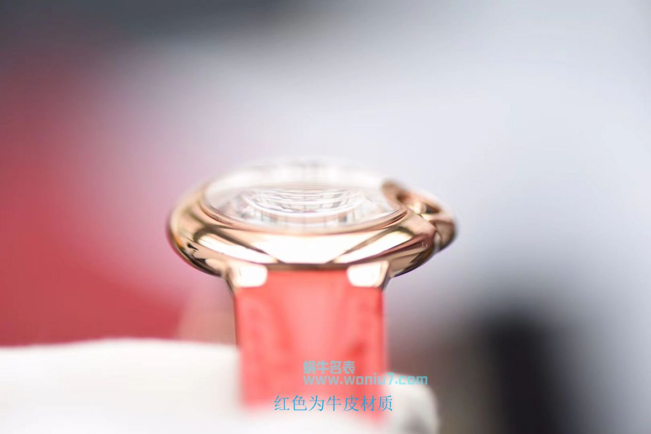 【HBBV6一比一超A高仿手表】卡地亚蓝气球系列小号蓝气球28毫米石英W6900256女士腕表《配鳄鱼皮》 / K139