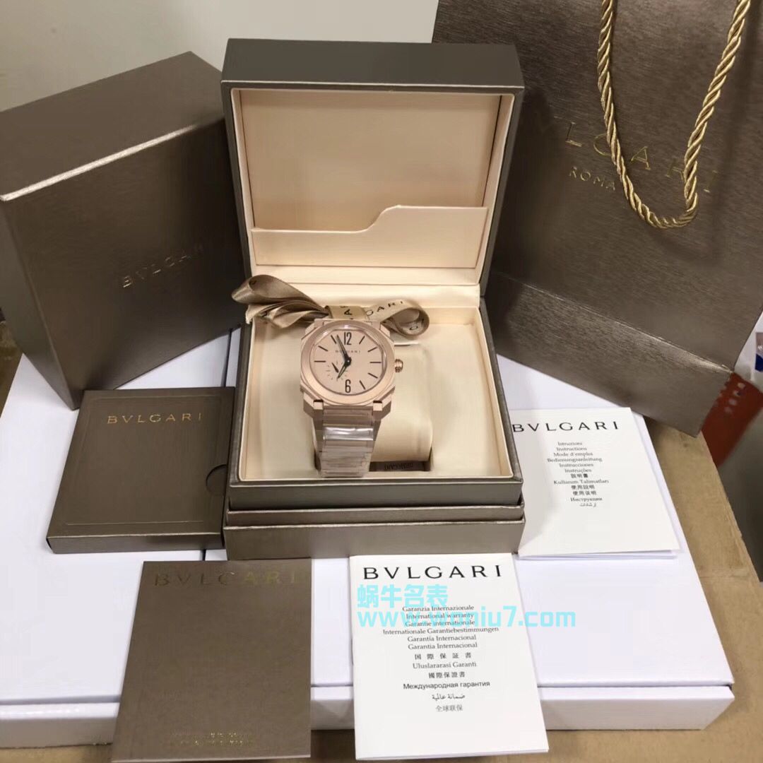 【台湾厂一比一超A高仿手表】宝格丽OCTO系列102912腕表 / BZ021