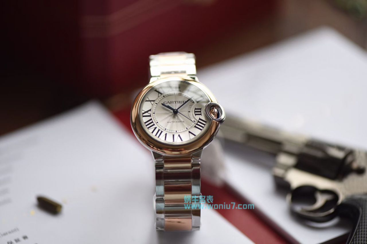 【V6一比一顶级超A克隆高仿手表】卡地亚蓝气球系列W2BB0003腕表女装36毫米机械 / K183