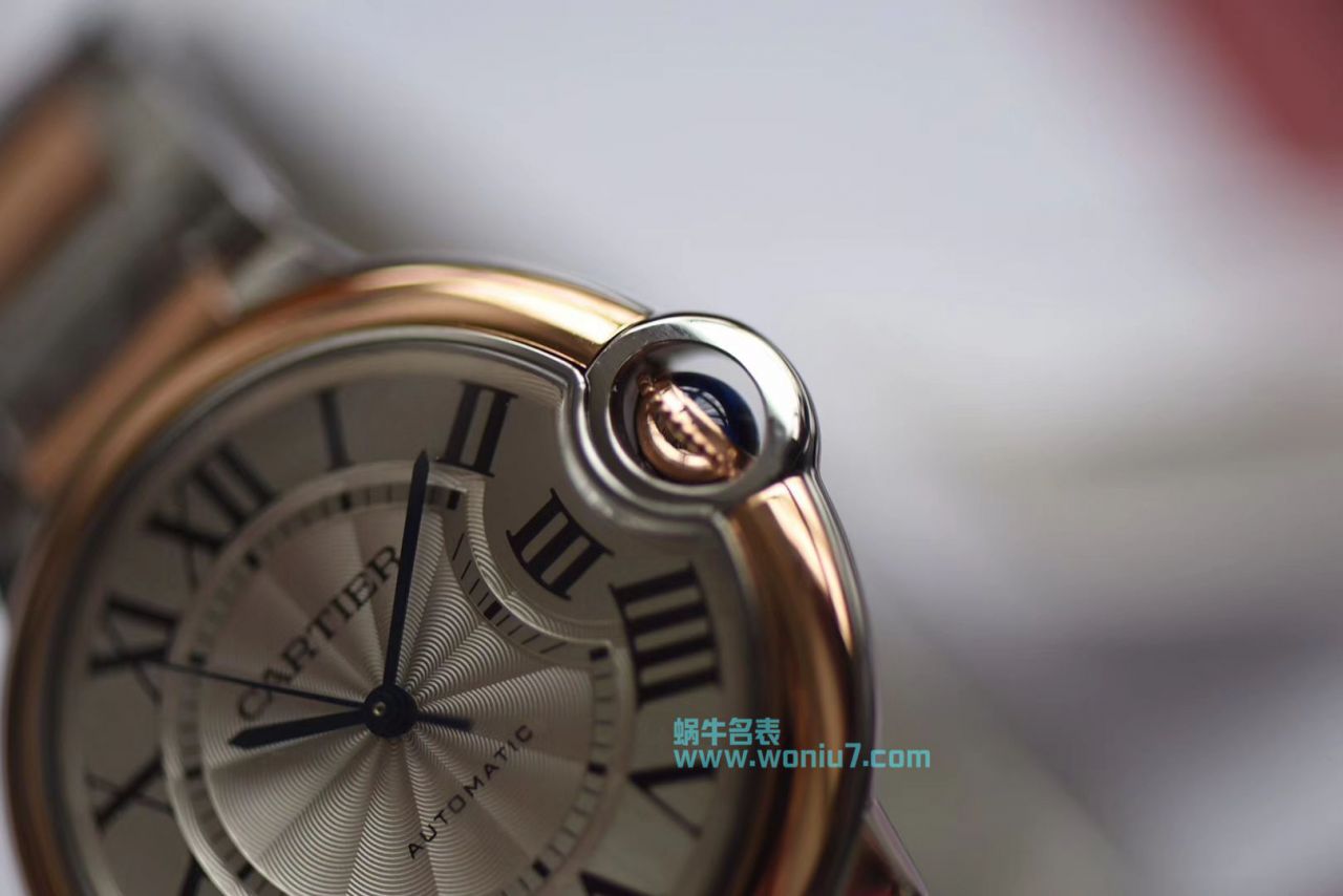 【V6一比一顶级超A克隆高仿手表】卡地亚蓝气球系列W2BB0003腕表女装36毫米机械 / K183