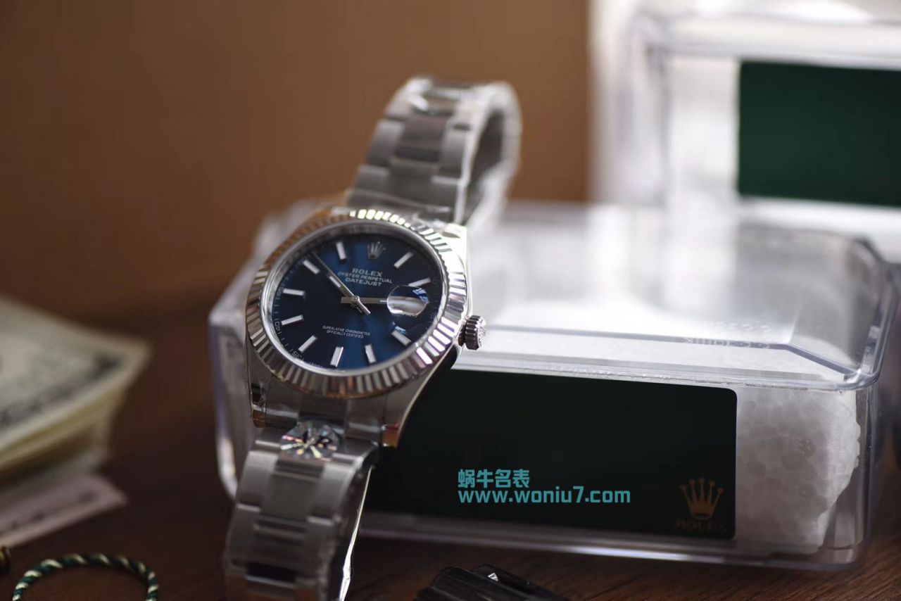 【AR一比一超A顶级高仿】劳力士日志型DATEJUST系列116334-72210蓝盘腕表904钢 / R252