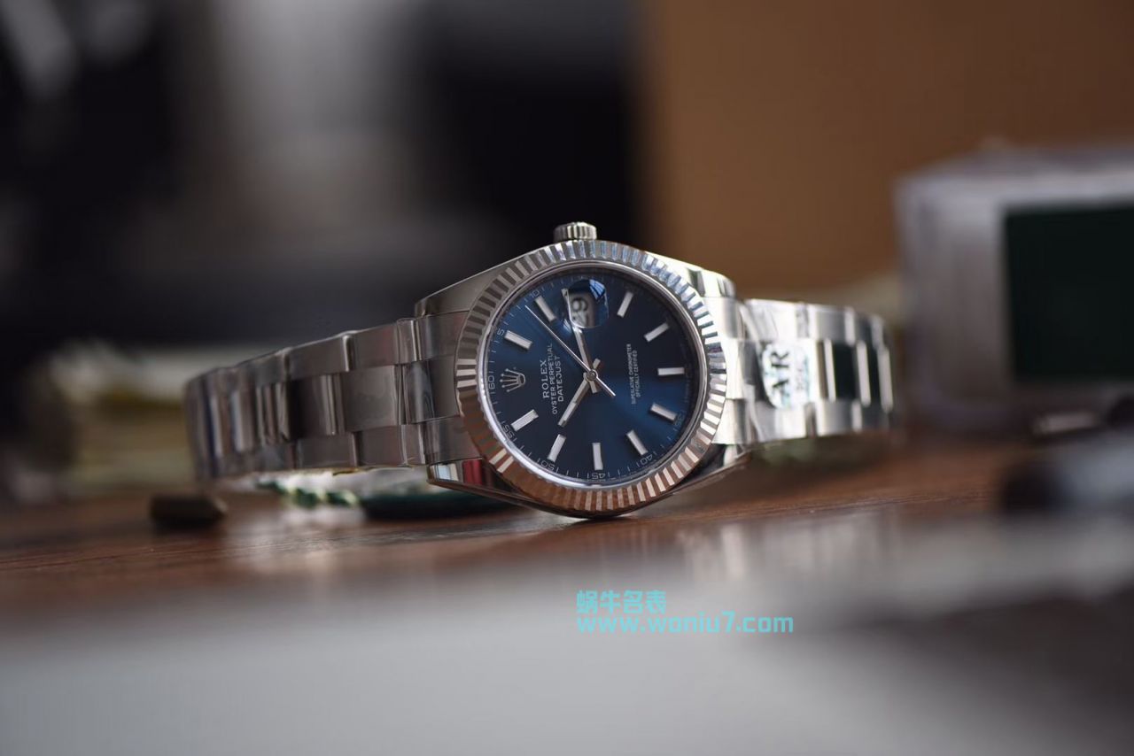 【AR一比一超A顶级高仿】劳力士日志型DATEJUST系列116334-72210蓝盘腕表904钢 / R252