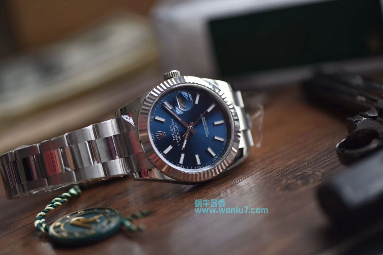 【AR一比一超A顶级高仿】劳力士日志型DATEJUST系列116334-72210蓝盘腕表904钢 / R252