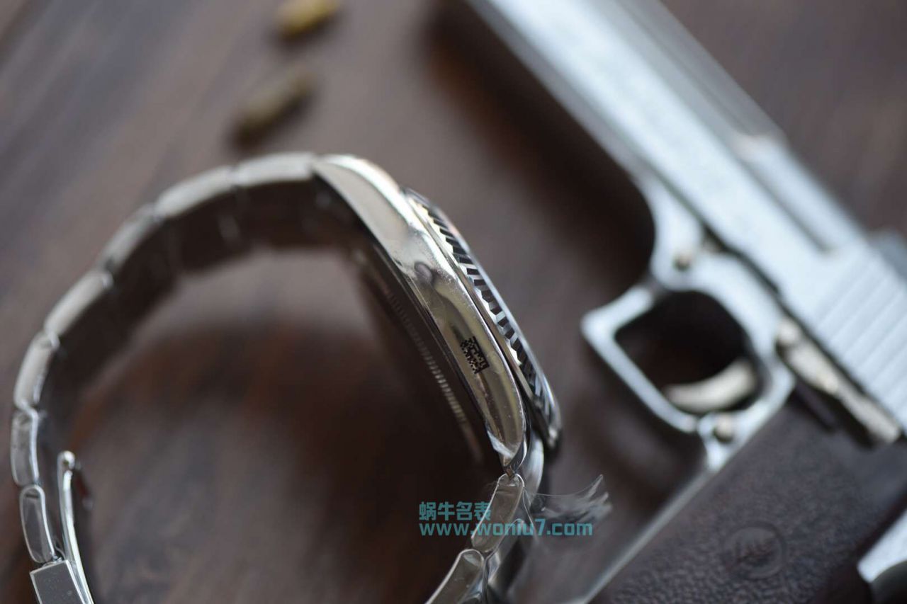 【AR一比一超A高精仿手表】劳力士日志型系列116334-黑盘腕表 / R257