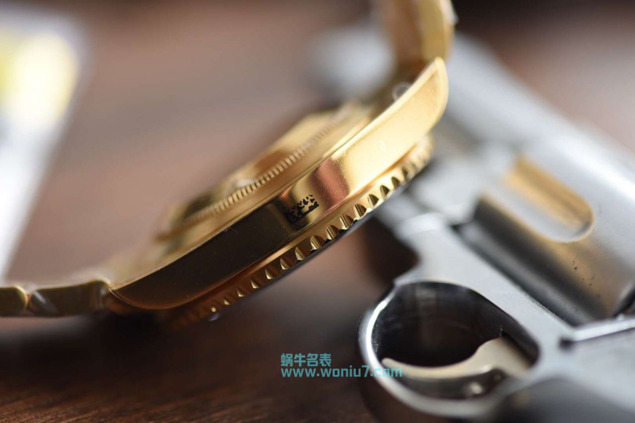 【独家视频评测VR一比一超A高仿手表】劳力士潜航者型116612-LN-97203包间金黑水鬼 / R197