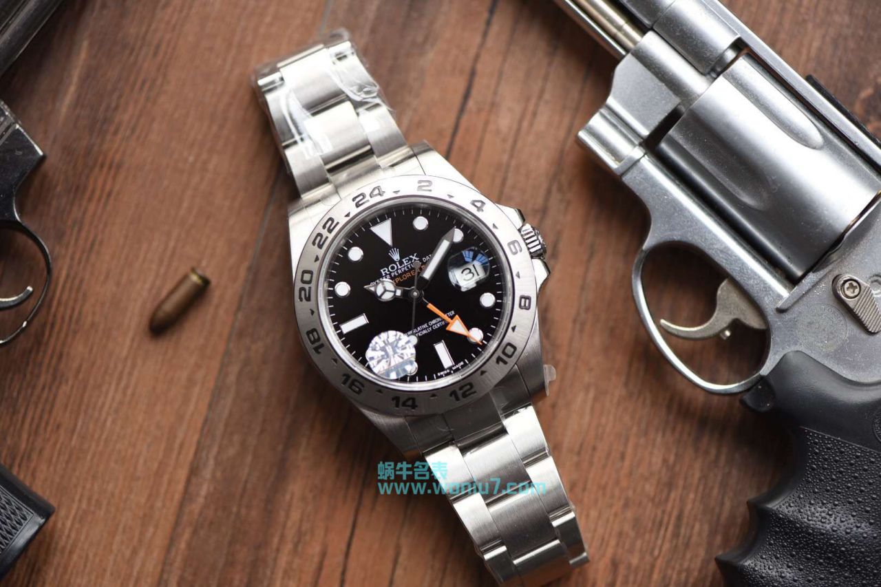 【JF一比一超A高精仿手表】劳力士探险家型探险家型II系列 216570-77210 黑盘腕表 / R260