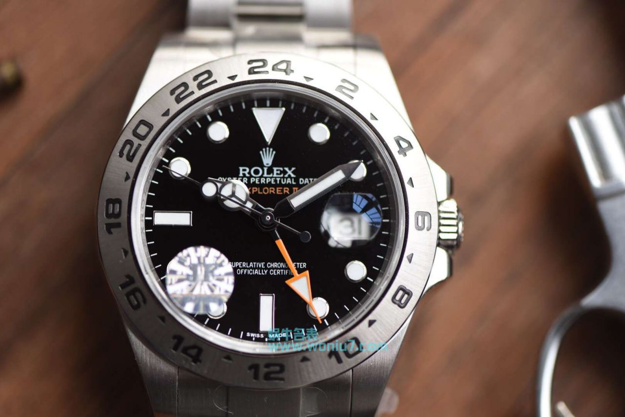 【JF一比一超A高精仿手表】劳力士探险家型探险家型II系列 216570-77210 黑盘腕表 / R260