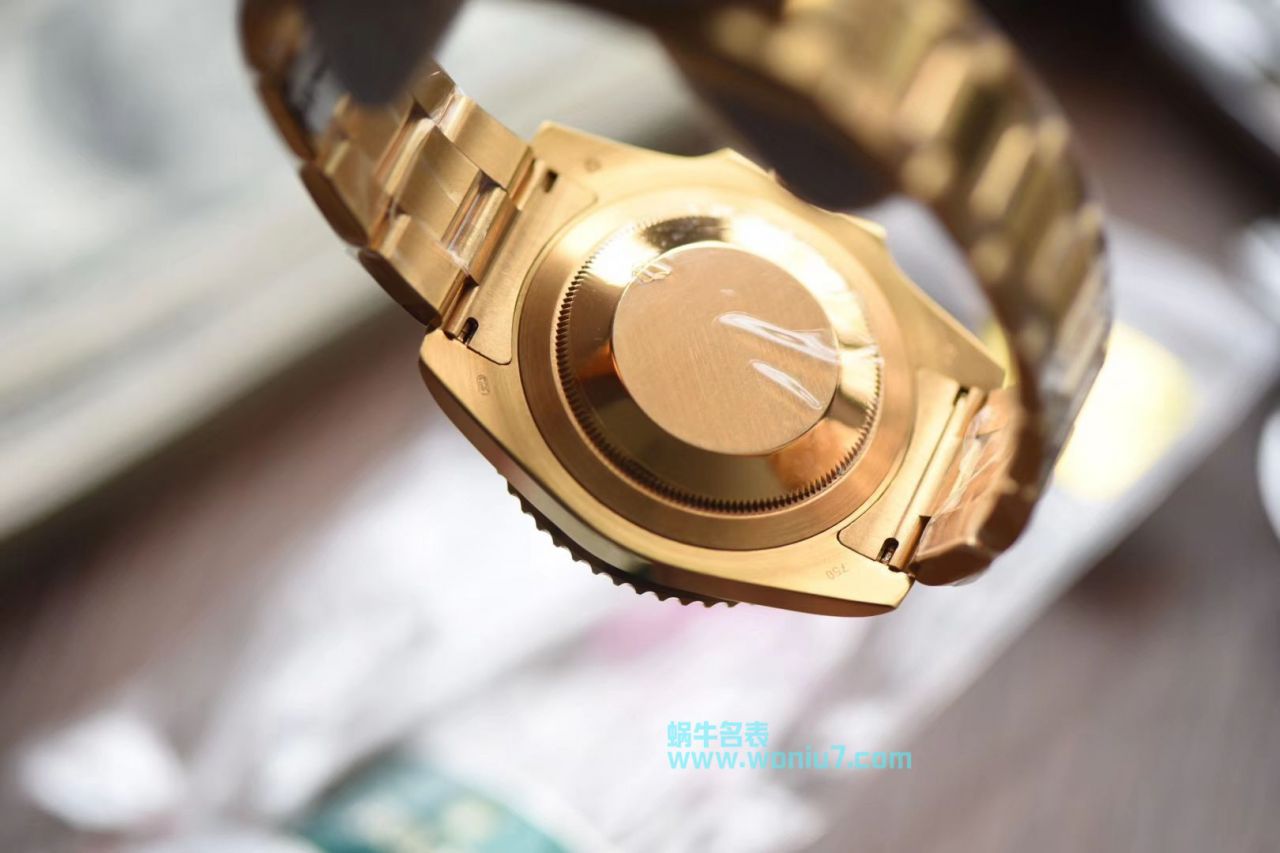 【VR全包真18K黄金款】劳力士潜航者型一比一复刻高仿116618LB-97208腕表 / R262