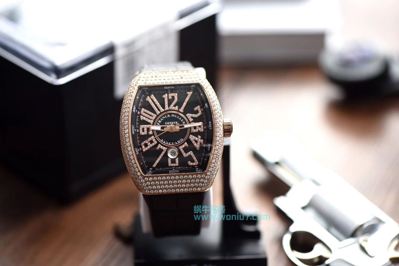 【最高版本复刻高仿～F M 霸气V45】法兰克穆勒VANGUARD系列V45镶钻腕表 / FL031