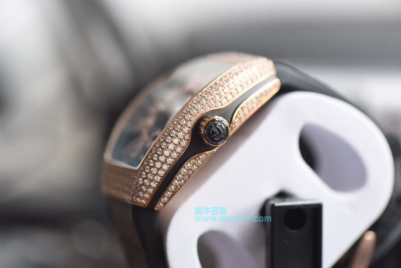 【最高版本复刻高仿～F M 霸气V45】法兰克穆勒VANGUARD系列V45镶钻腕表 / FL031