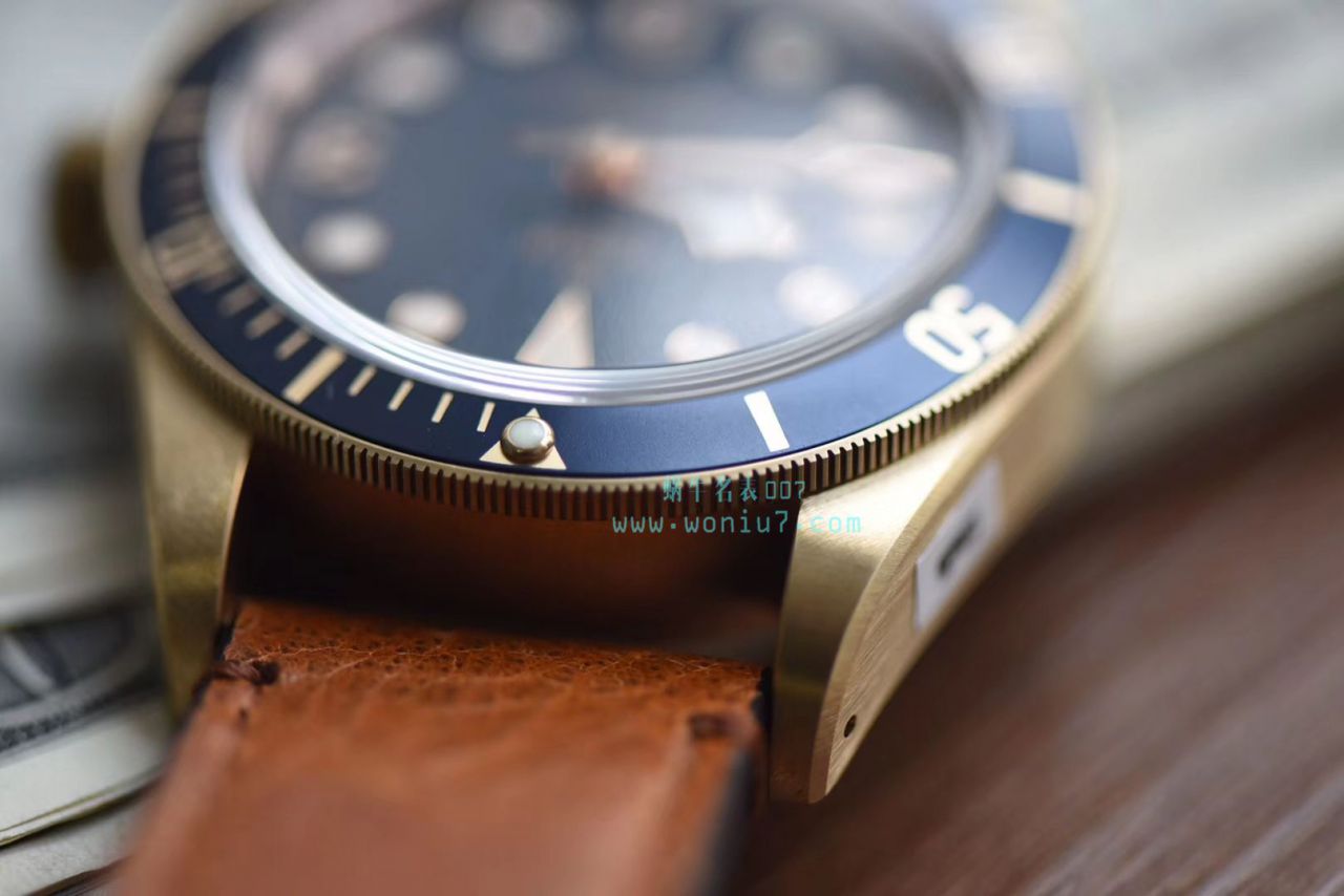 【独家视频解析】【XF厂一比一超A高仿手表】帝舵TUDOR启承系列帝驼蓝铜花 / DTBB030
