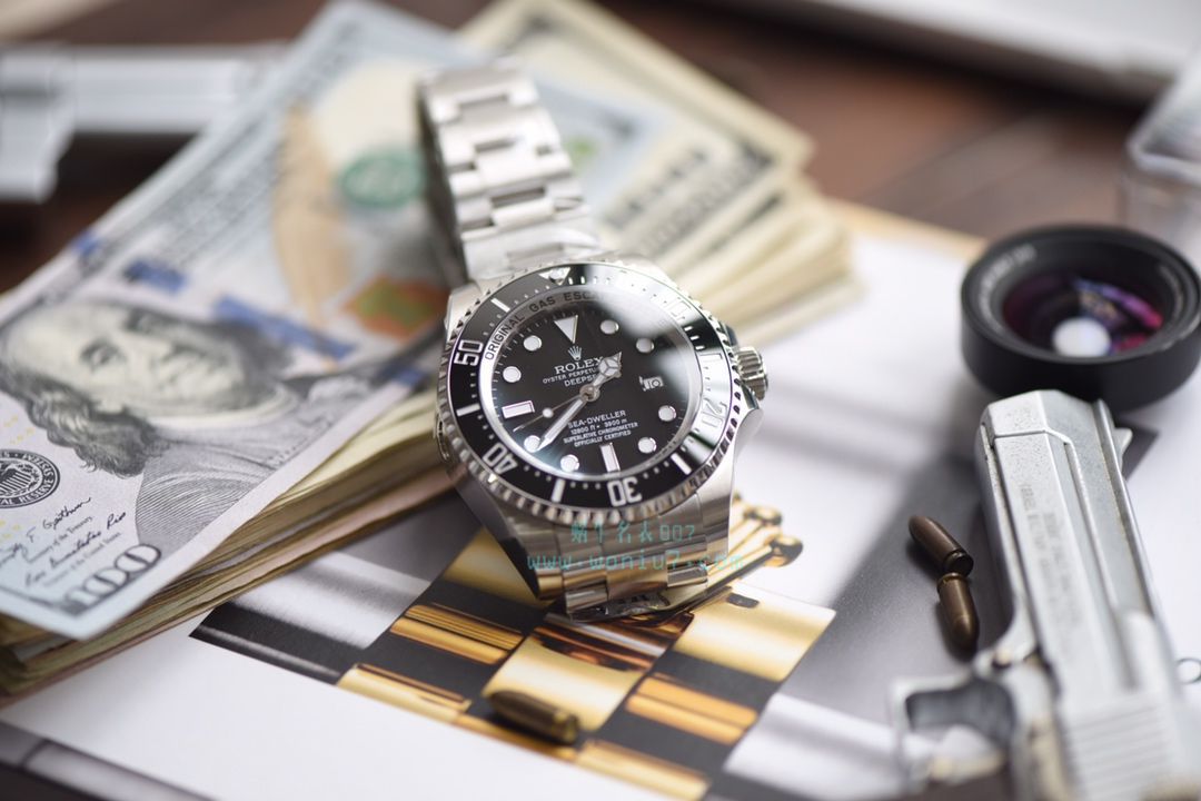 AR黑鬼王904L超级3135机新款 复刻高仿AR劳力士SEA-DWELLER鬼王44MM副本的十年精华 / R2115