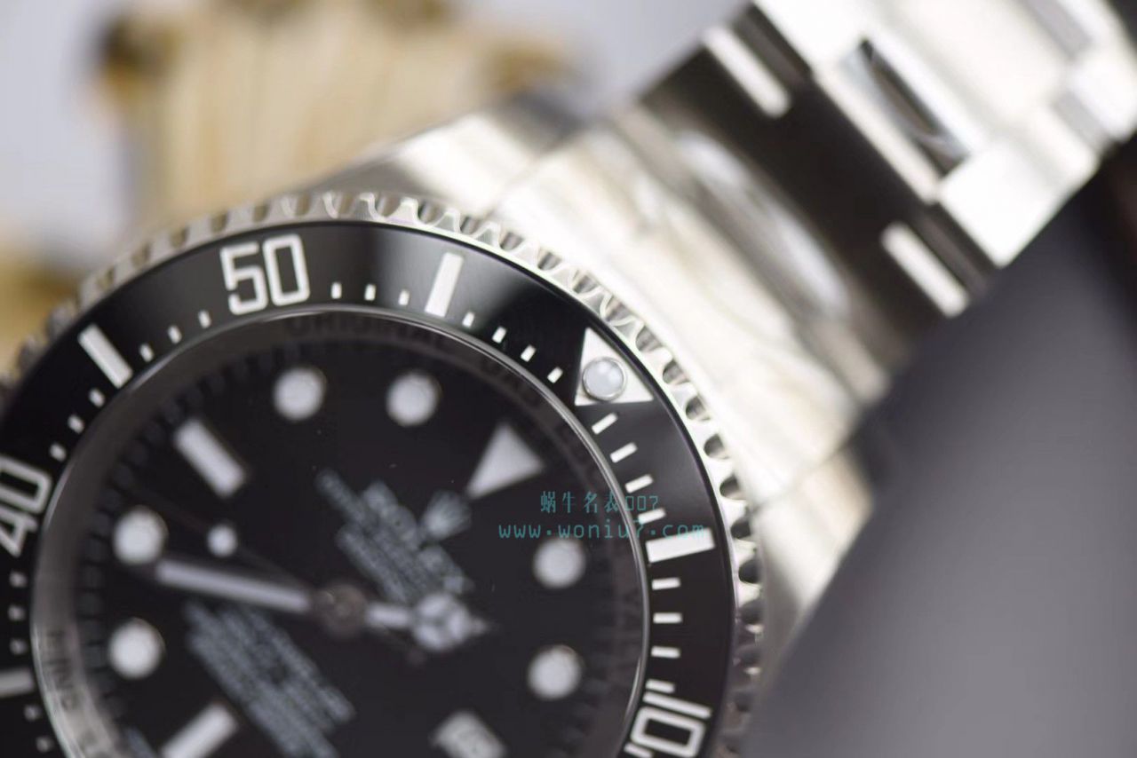 AR黑鬼王904L超级3135机新款 复刻高仿AR劳力士SEA-DWELLER鬼王44MM副本的十年精华 / R2115