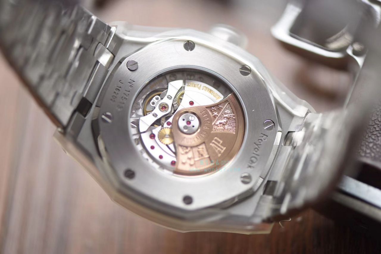 【视频解说】JF厂一比一高精仿手表之爱彼皇家橡树系列15400ST.OO.1220ST.02男表 / APBF022B