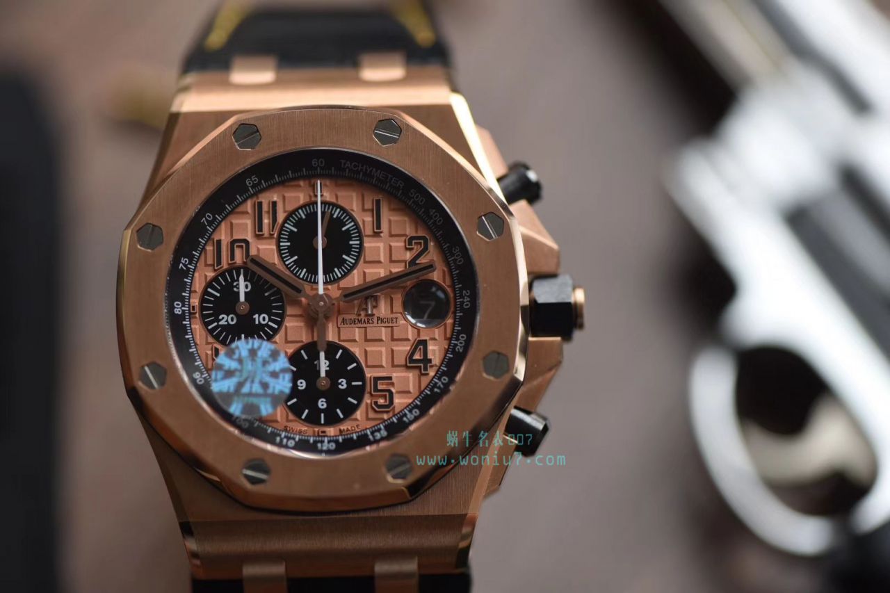 【视频评测JF厂1:1高精仿表】爱彼皇家橡树离岸型系列26470OR.OO.A002CR.01腕表 / APCF002.1