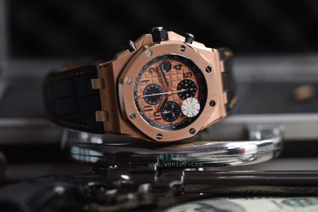 【视频评测JF厂1:1高精仿表】爱彼皇家橡树离岸型系列26470OR.OO.A002CR.01腕表 / APCF002.1