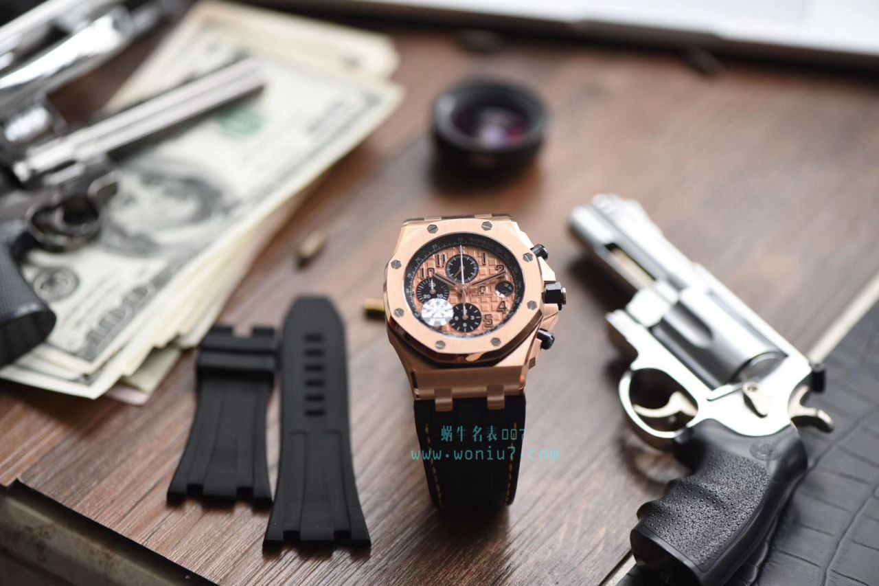 【视频评测JF厂1:1高精仿表】爱彼皇家橡树离岸型系列26470OR.OO.A002CR.01腕表 / APCF002.1