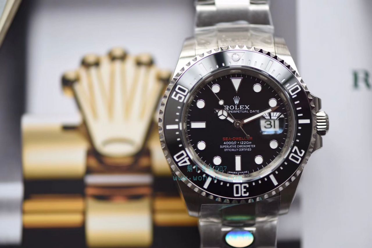 【N厂放大招～超级神器】劳力士顶级复刻高仿手表海使型系列单红126600腕表 / R269