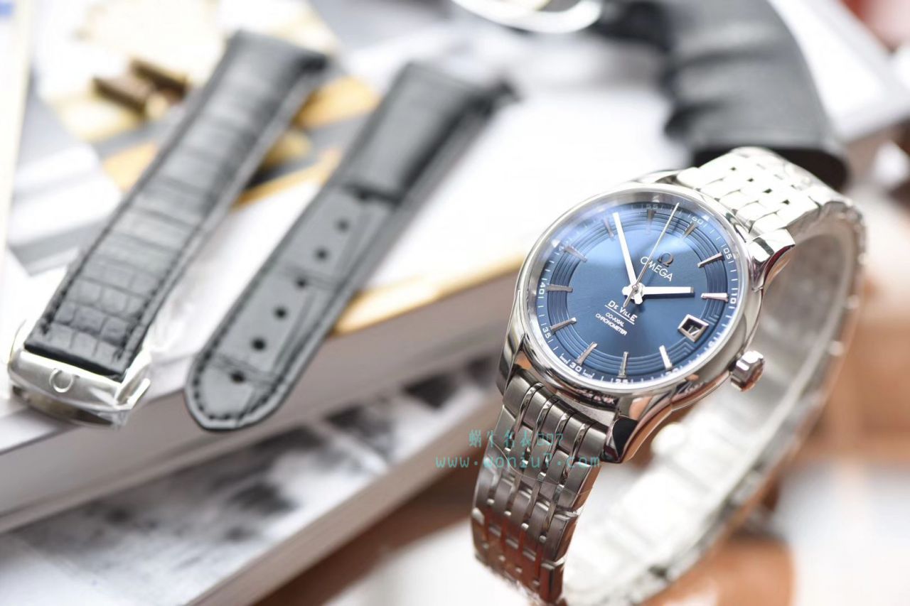 【视频评测】VS欧米茄碟飞一比一超A复刻高仿手表431.33.41.21.03.001（明亮之蓝） / M378