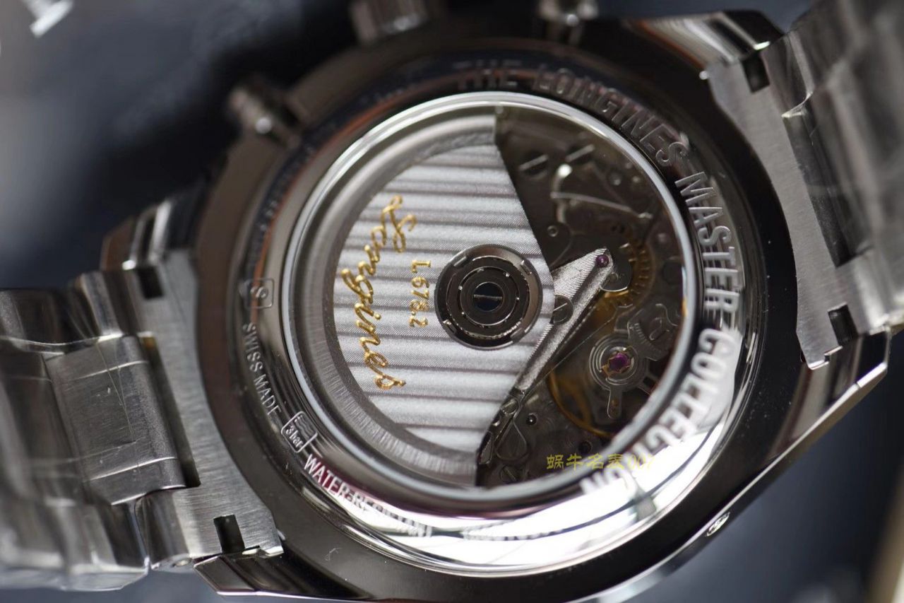 【视频评测YL工厂超A1:1精高仿手表】浪琴名匠专柜最新款 L2.773.4.78.6月相男表（自动锤L678.2刻字） / L060