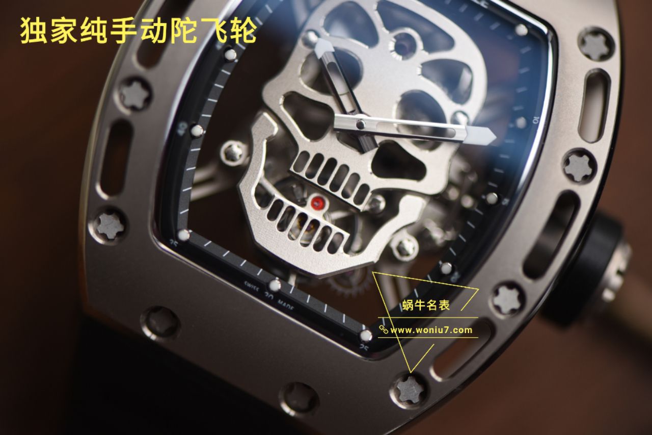 天降神器！理查德米勒2019年最劲爆的顶级复刻高仿陀飞轮腕表，Richard miller  RM052至尊鬼王骷髅头震撼上市 / RM 052KU