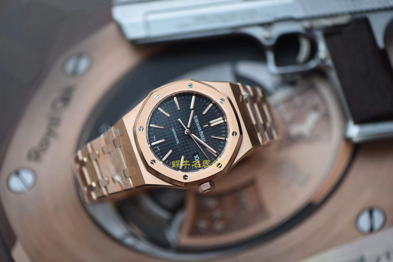 【JF厂超A精仿手表】爱彼皇家橡树系列15400OR.OO.1220OR.01机械腕表 / AP020