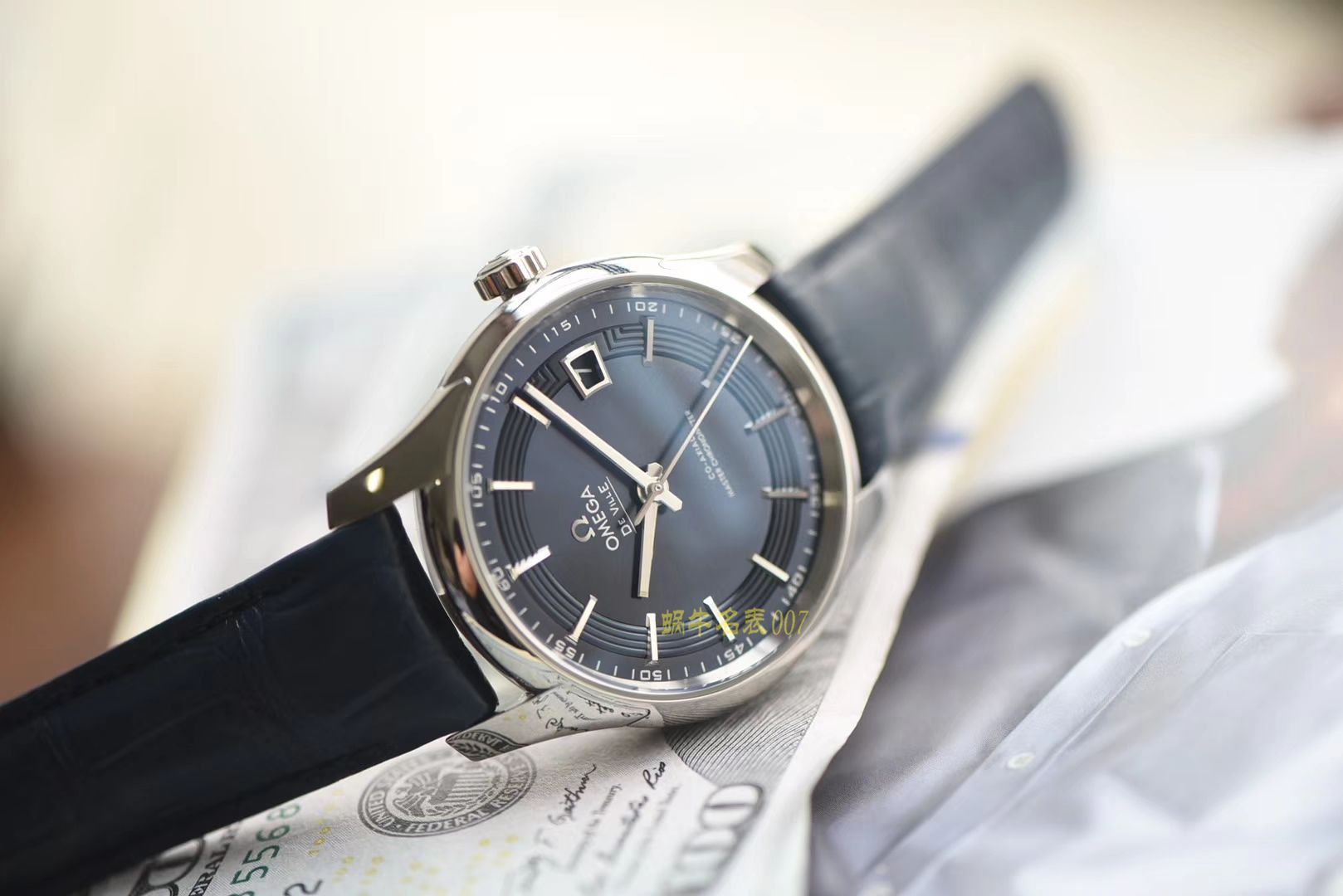 欧米茄碟飞系列433.33.41.21.03.001腕表【VS一比一复刻高仿表】明亮之蓝 / M352