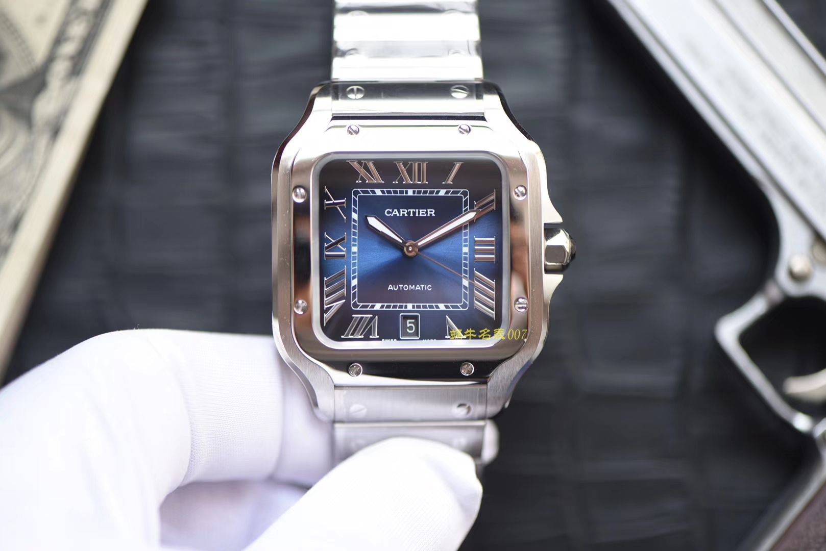 卡地亚山度士系列WSSA0013（大号）腕表【KOR一比一高仿手表】 / K193