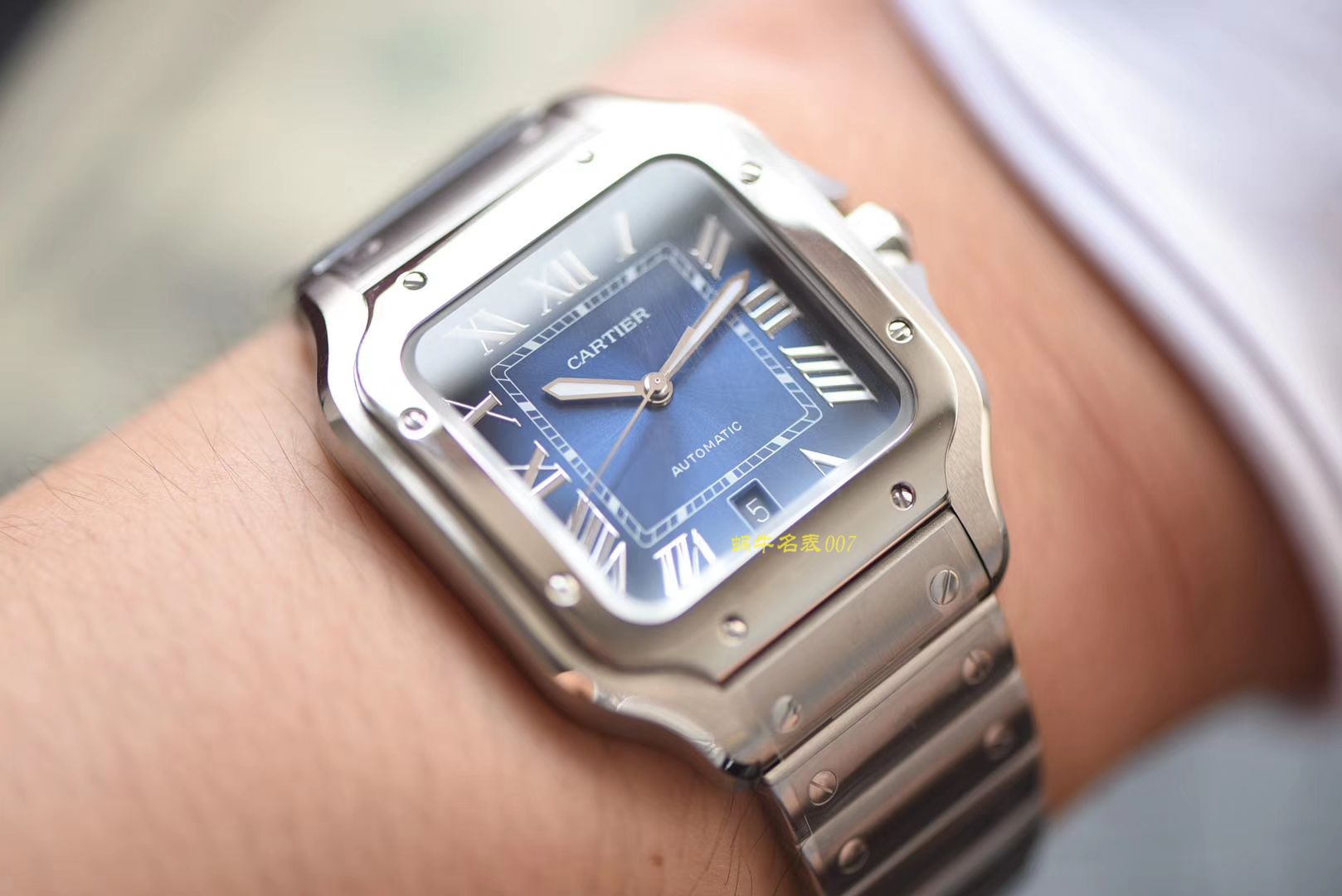 卡地亚山度士系列WSSA0013（大号）腕表【KOR一比一高仿手表】 / K193