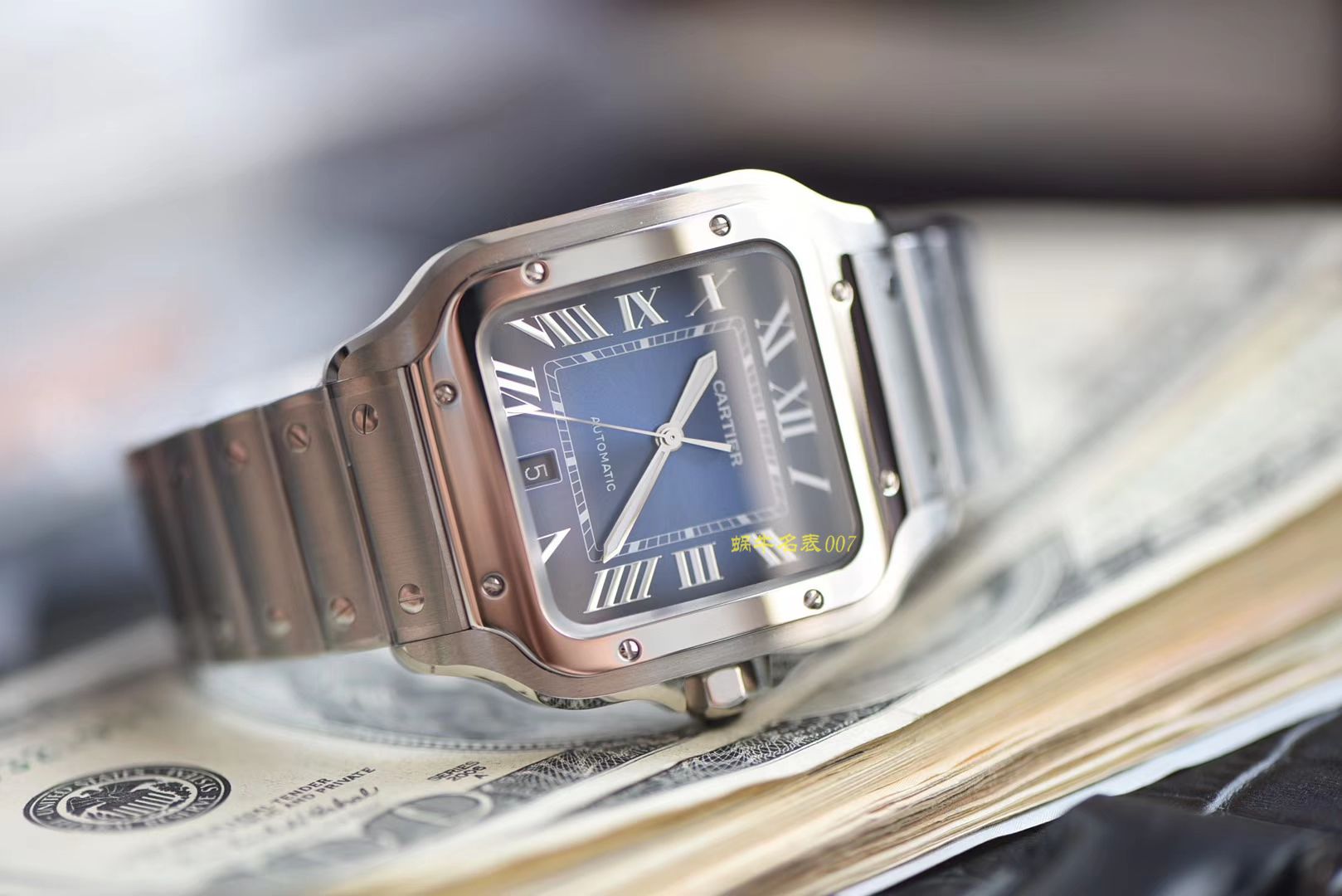 卡地亚山度士系列WSSA0013（大号）腕表【KOR一比一高仿手表】 / K193