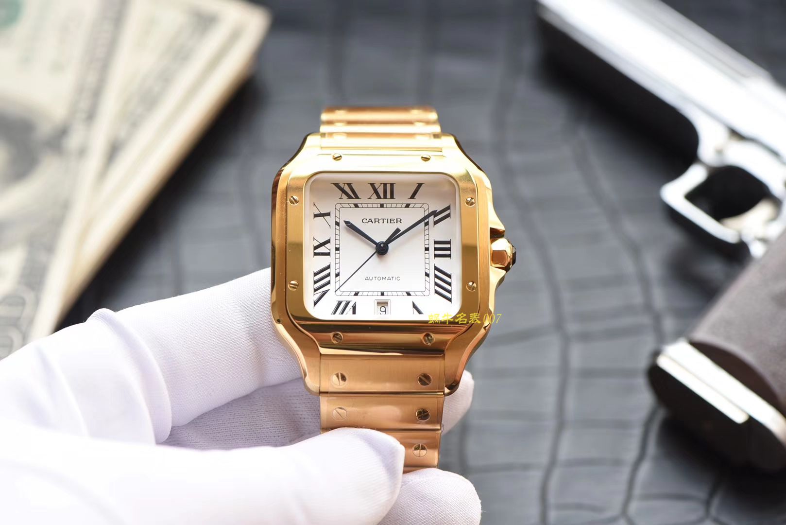 卡地亚山度士系列WSSA0013（大号）腕表【KOR一比一高仿手表】 / K193