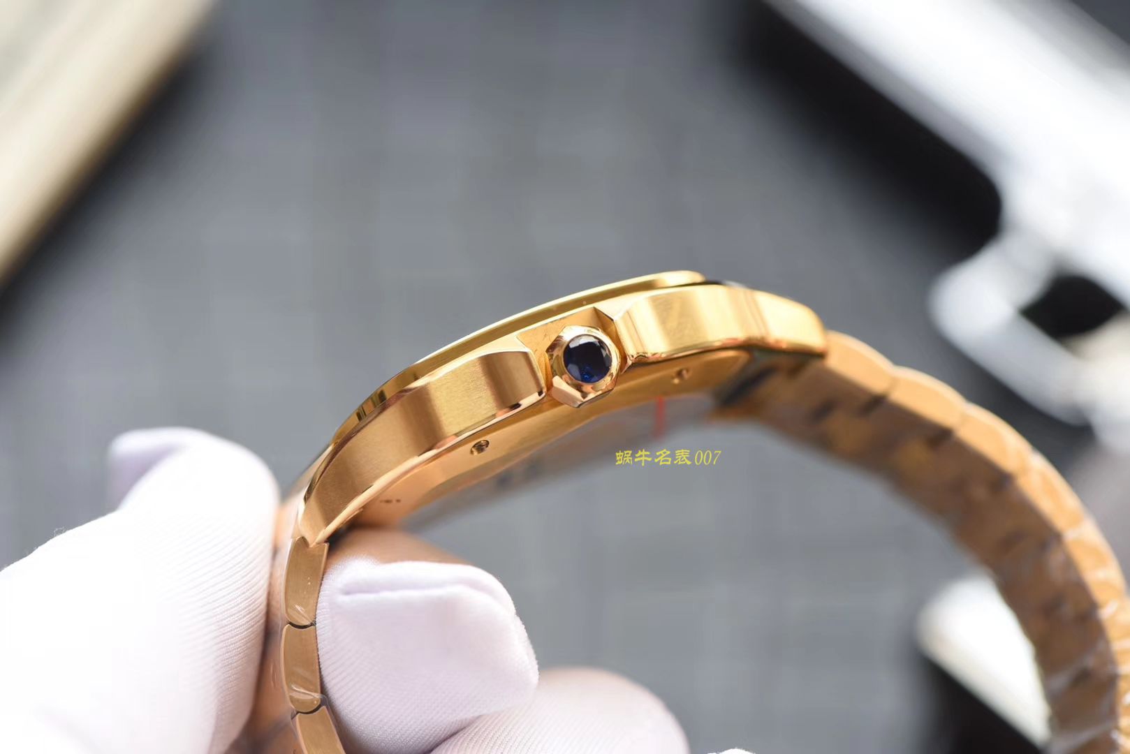 卡地亚山度士系列WGSA0009（大号）腕表【KOR一比一复刻高仿手表】 / K195