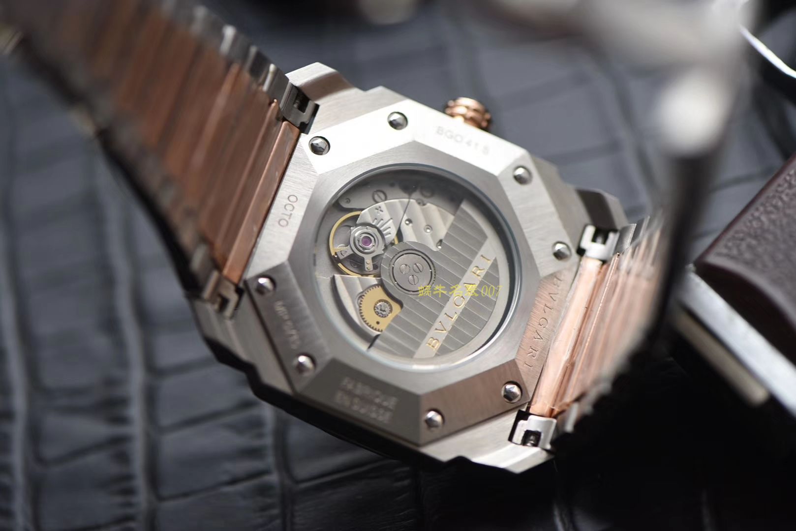 宝格丽OCTO系列102118 BGO38WSPGD腕表【台湾厂一比一复刻高仿手表】 / BG023