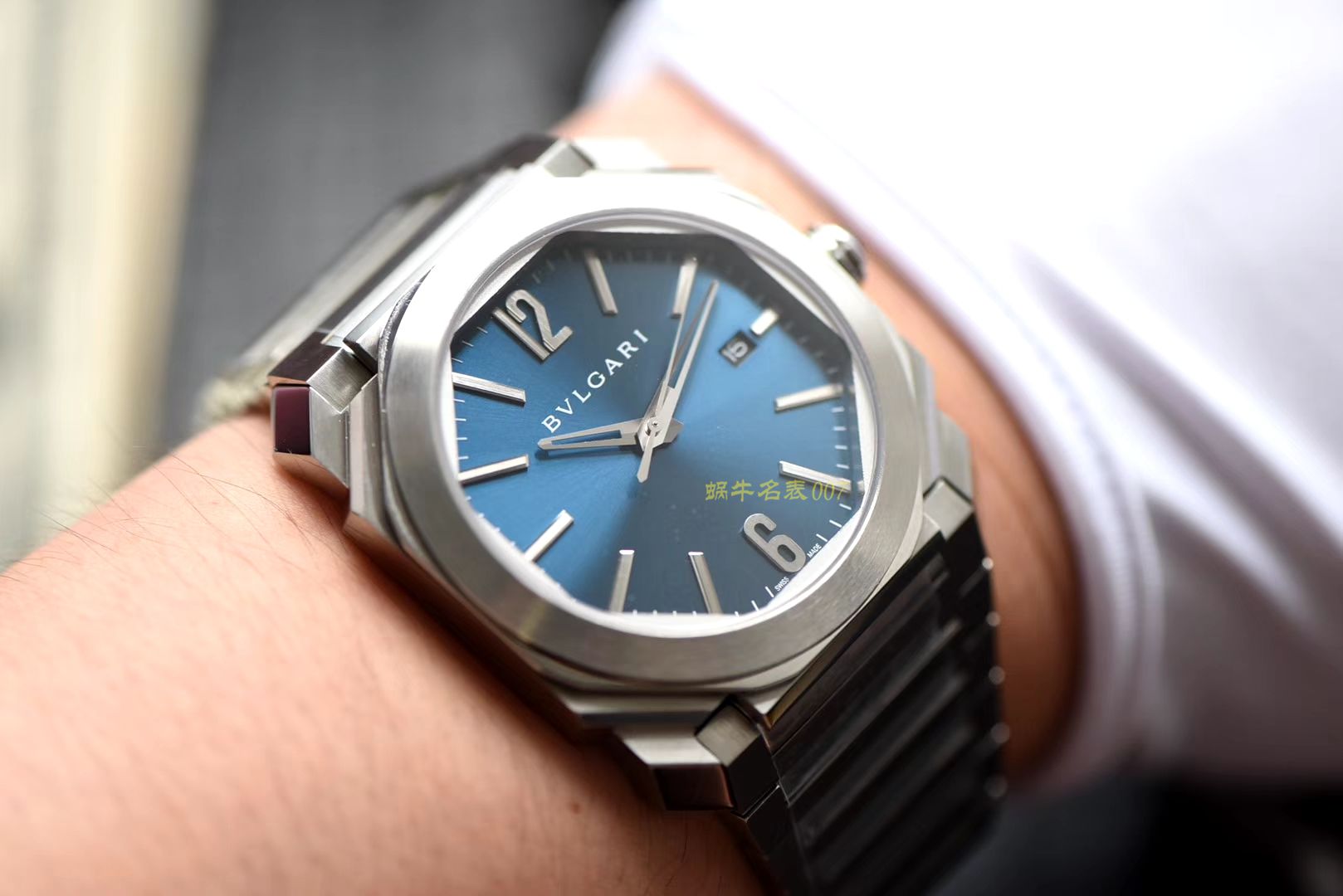 宝格丽OCTO系列102856腕表，宝格丽OCTO系列102105 BGO38C3SSD腕表【台湾厂1:1精仿手表】 / BG027