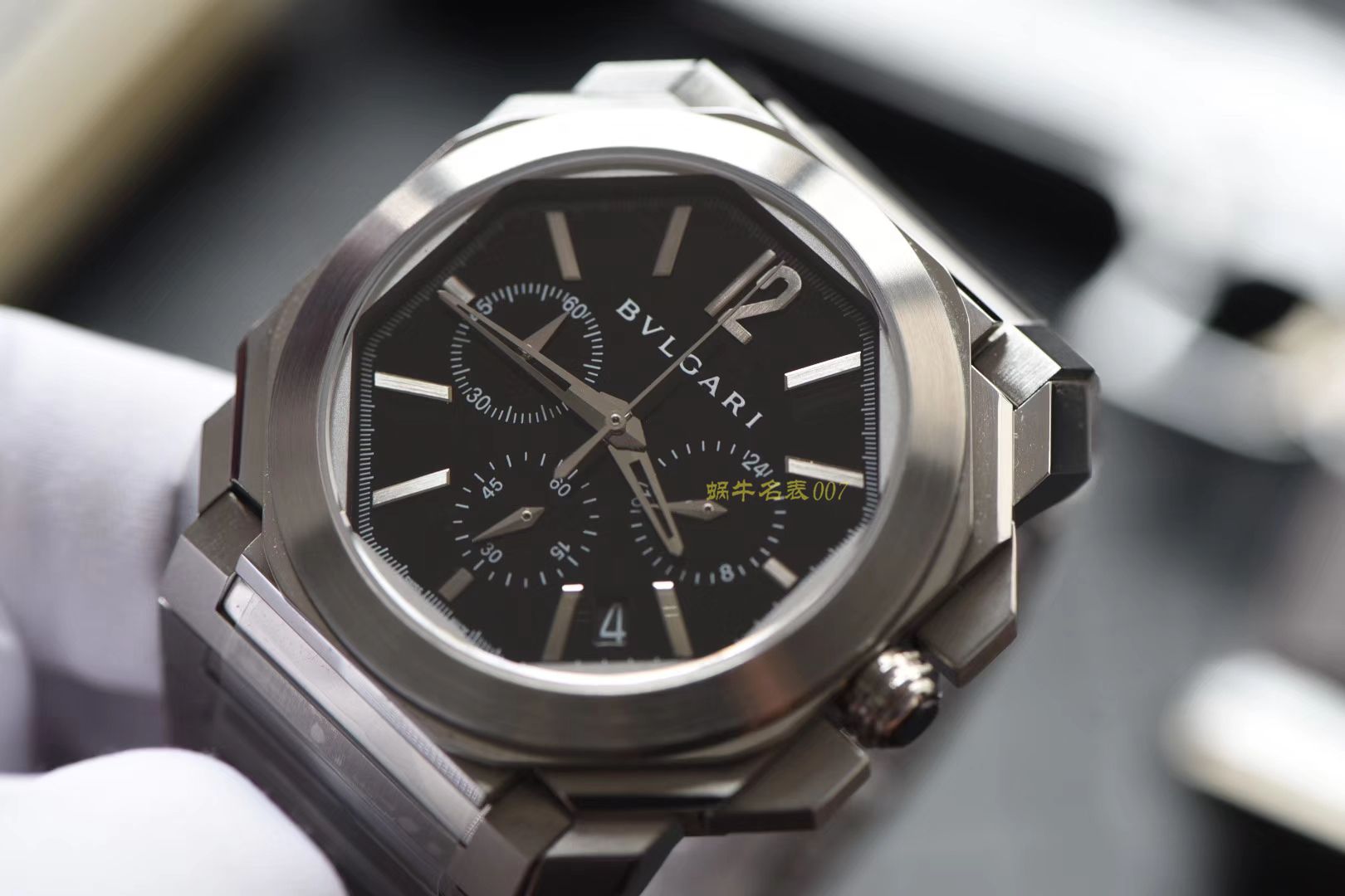 宝格丽OCTO系列102116 BGO41BSSDCH腕表【台湾厂一比一精高仿手表】 / BG028