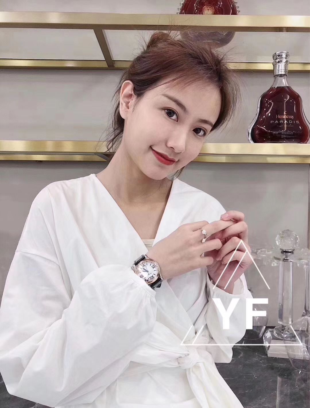 萧邦 HAPPY SPORT MEDIUM AUTOMATIC系列 278559-3001 顶级复刻高仿女士手表 / XB015