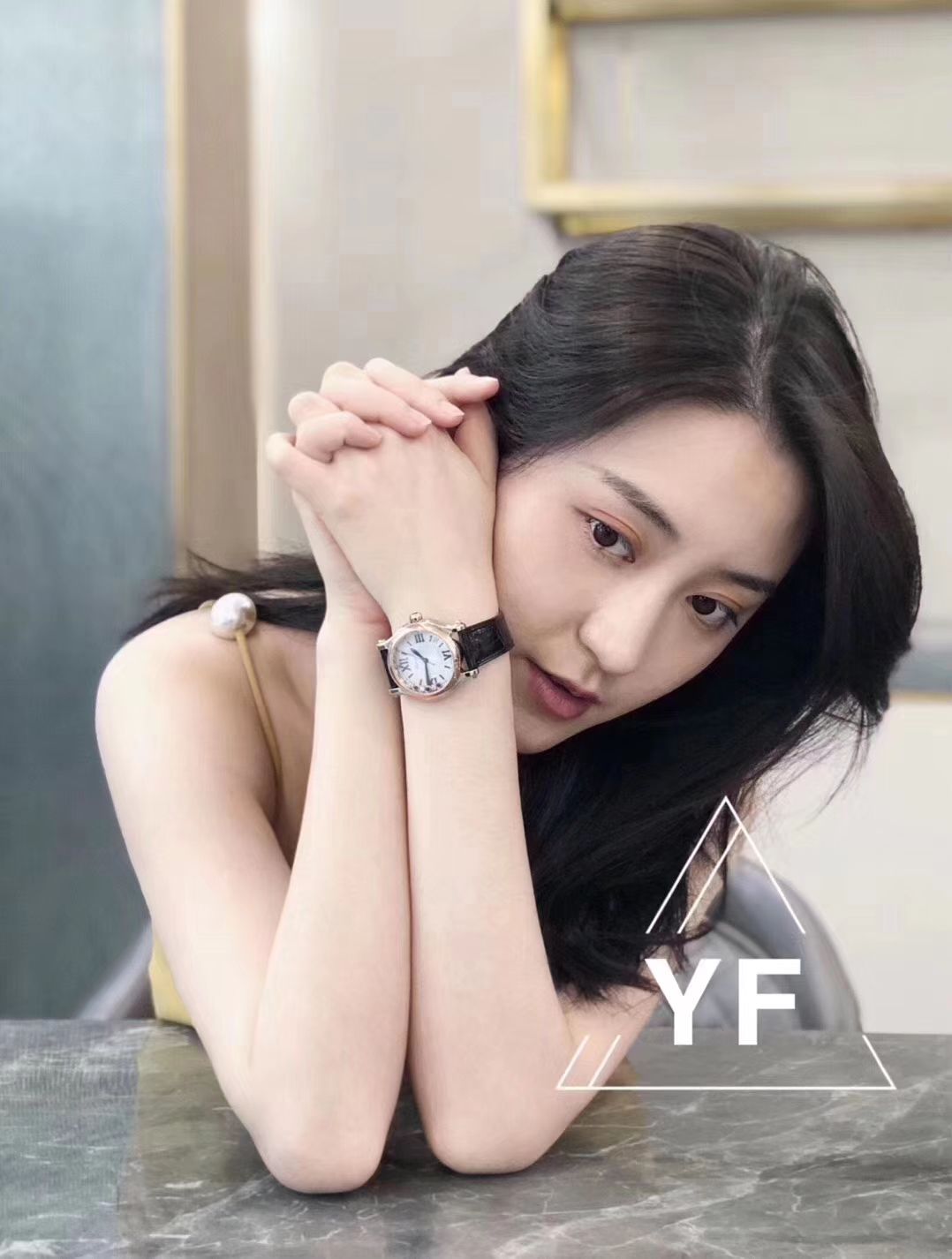 萧邦 HAPPY SPORT MEDIUM AUTOMATIC系列 278559-3001 顶级复刻高仿女士手表 / XB015