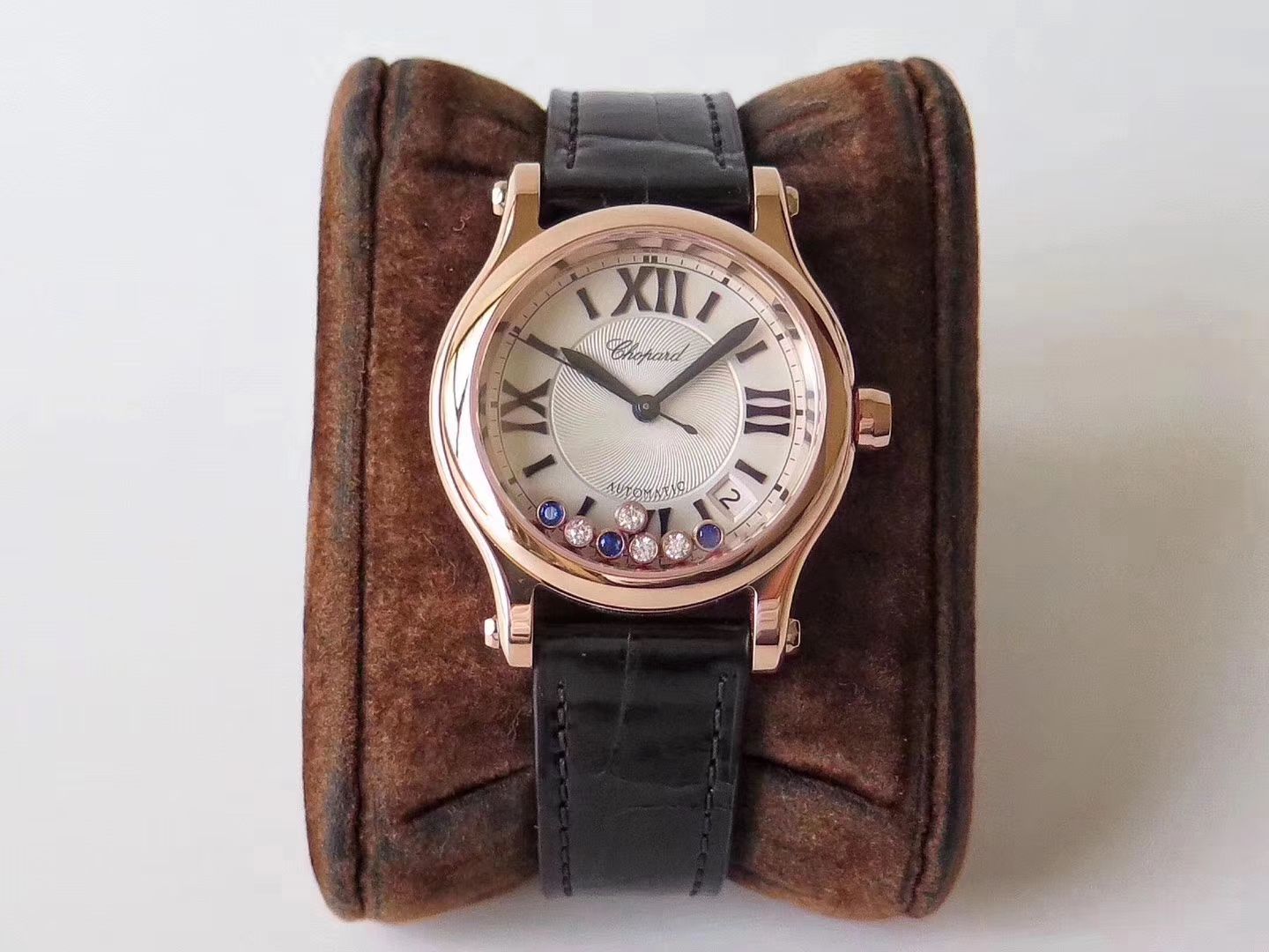 萧邦 HAPPY SPORT MEDIUM AUTOMATIC系列 278559-3001 顶级复刻高仿女士手表 / XB015