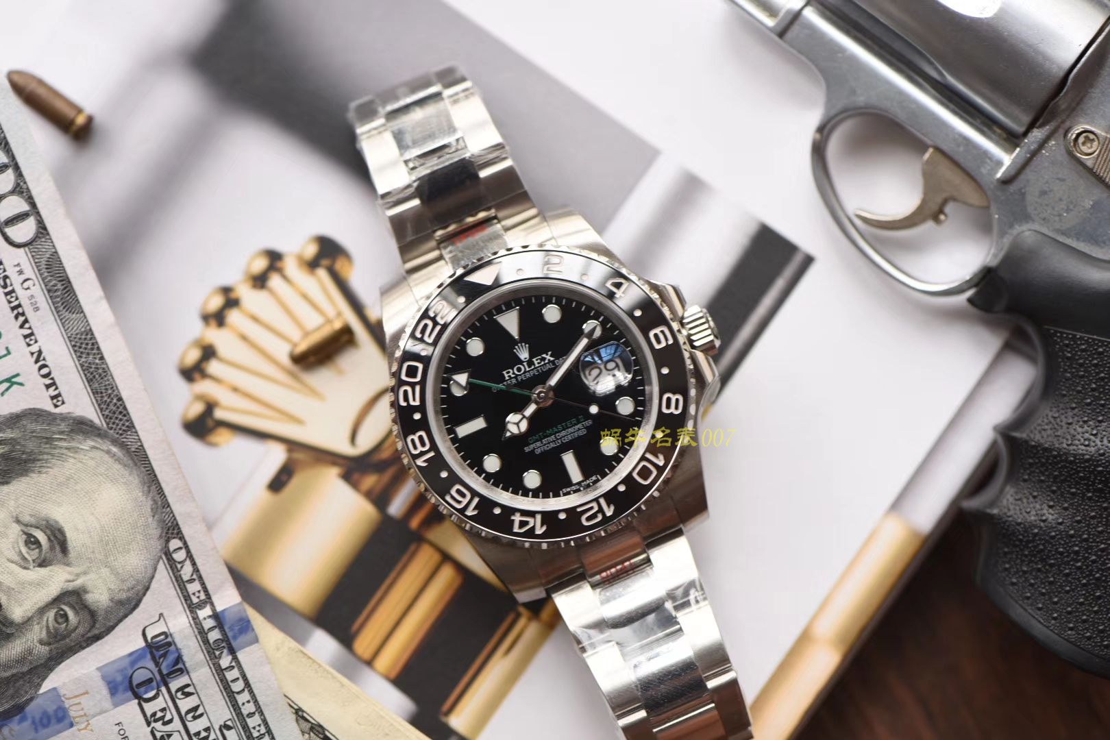 劳力士格林尼治型II系列116710LN-78200腕表(绿针)【DJ一比一复刻高仿手表】 / R291