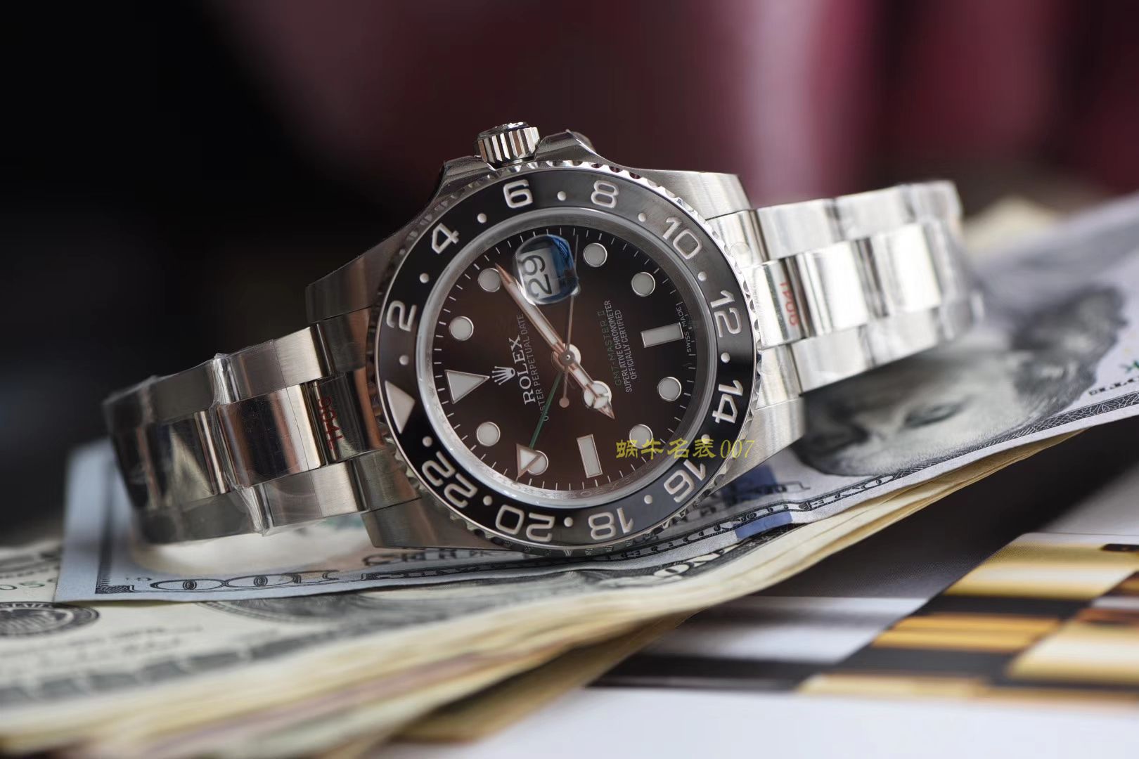 劳力士格林尼治型II系列116710LN-78200腕表(绿针)【DJ一比一复刻高仿手表】 / R291