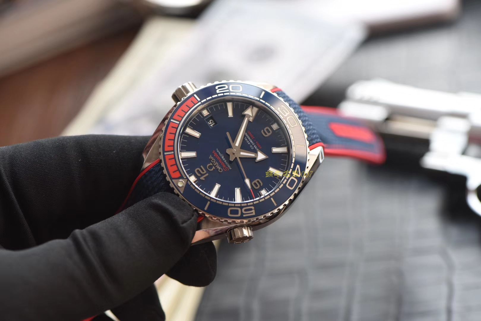 欧米茄特别系列522.32.44.21.03.001腕表【VS欧米茄百事可乐平昌冬奥会纪念版复刻高仿手表】 / M353