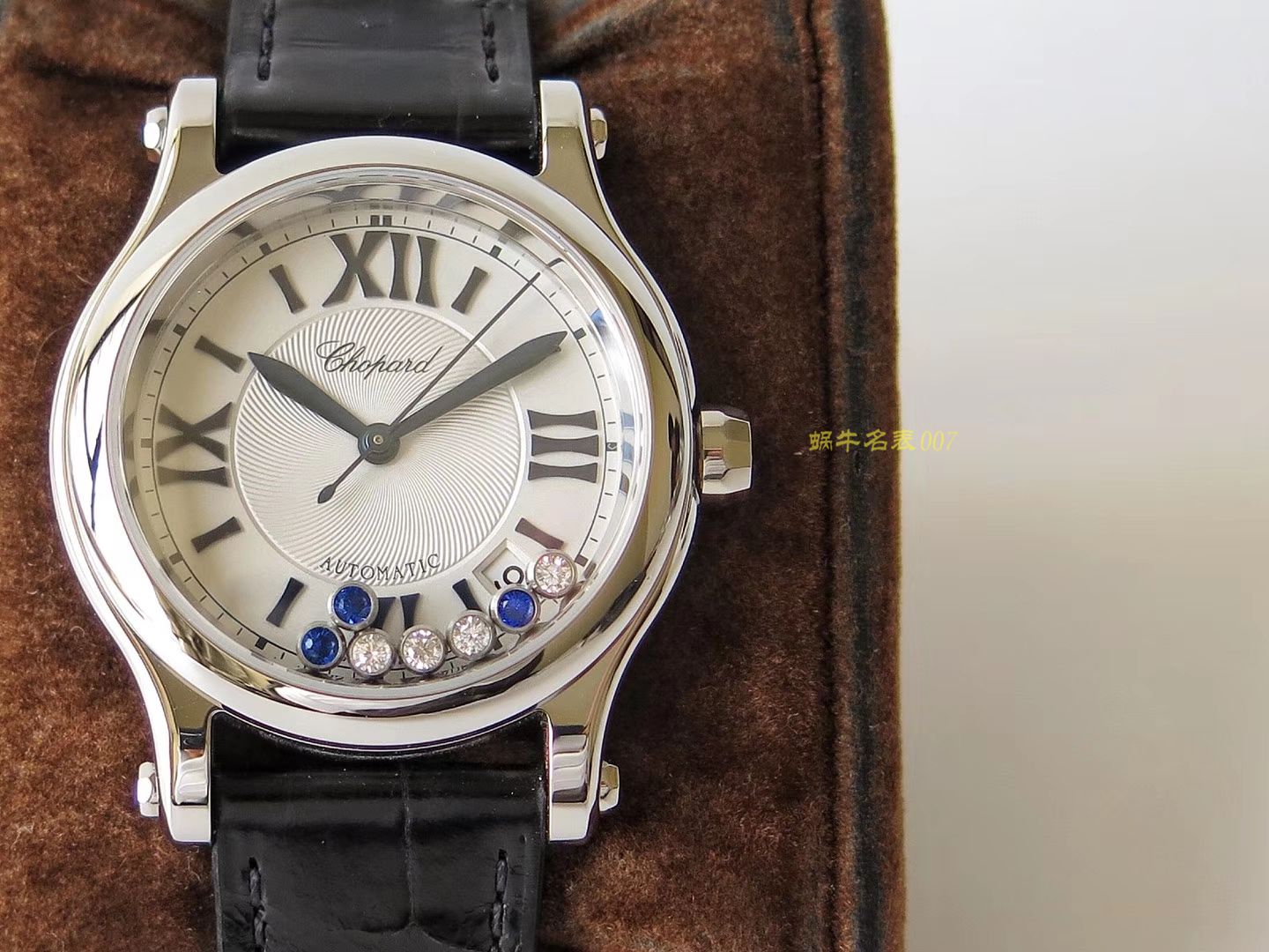 萧邦 HAPPY SPORT MEDIUM AUTOMATIC系列 278559-3001 顶级复刻高仿女士手表 / XB015