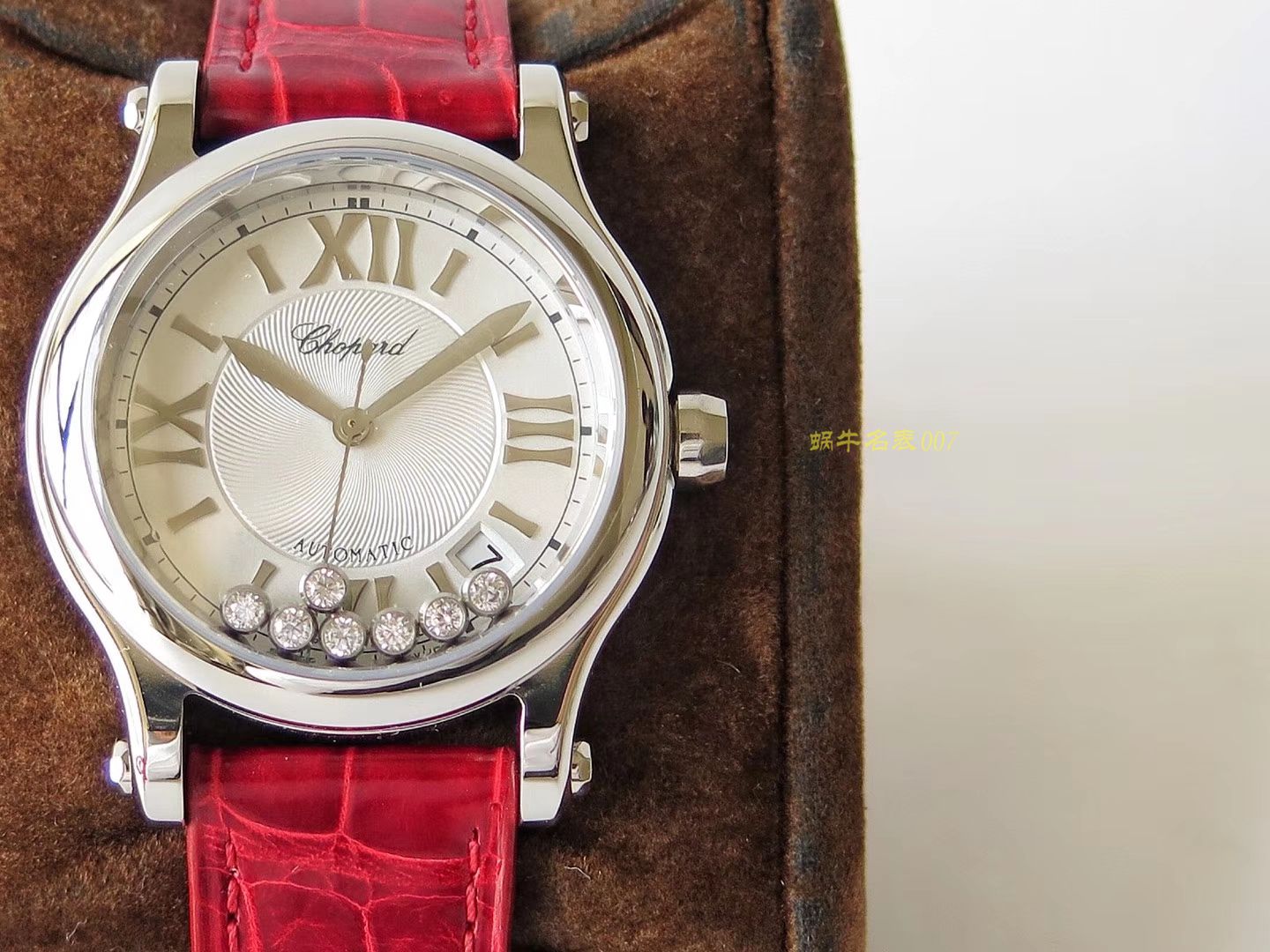 萧邦 HAPPY SPORT MEDIUM AUTOMATIC系列 278559-3001 顶级复刻高仿女士手表 / XB015