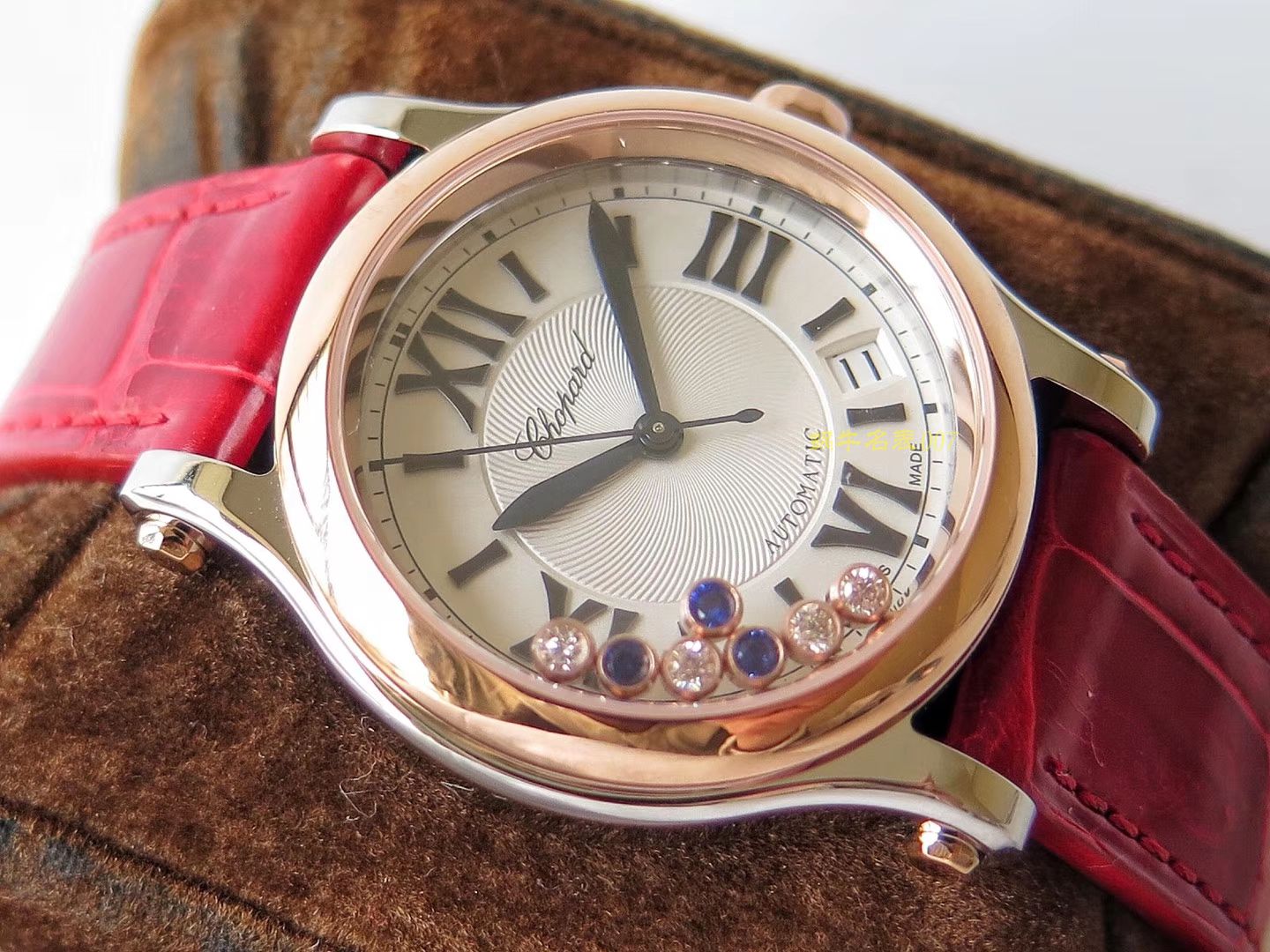 萧邦 HAPPY SPORT MEDIUM AUTOMATIC系列 278559-3001 顶级复刻高仿女士手表 / XB015