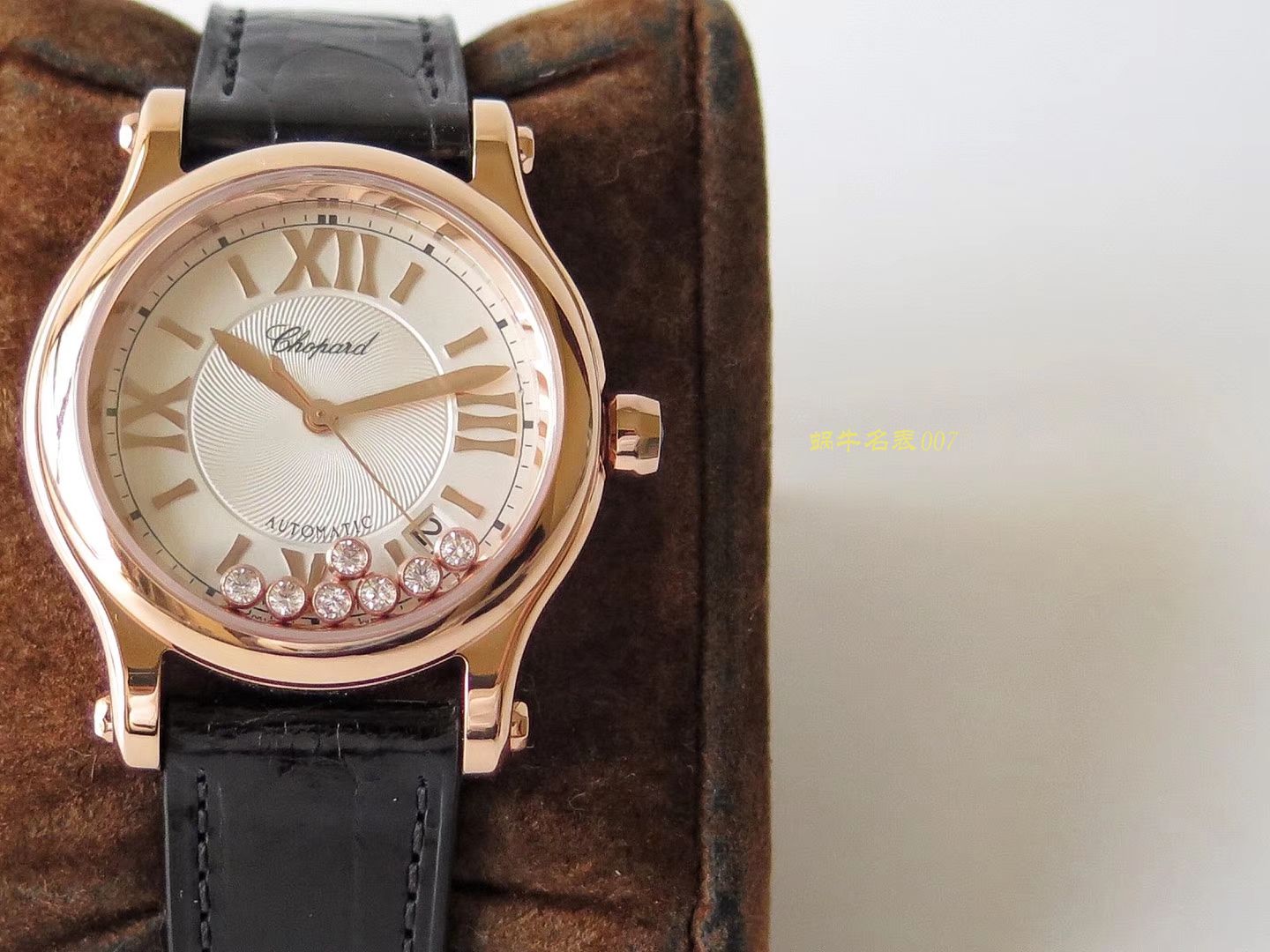 萧邦 HAPPY SPORT MEDIUM AUTOMATIC系列 278559-3001 顶级复刻高仿女士手表 / XB015