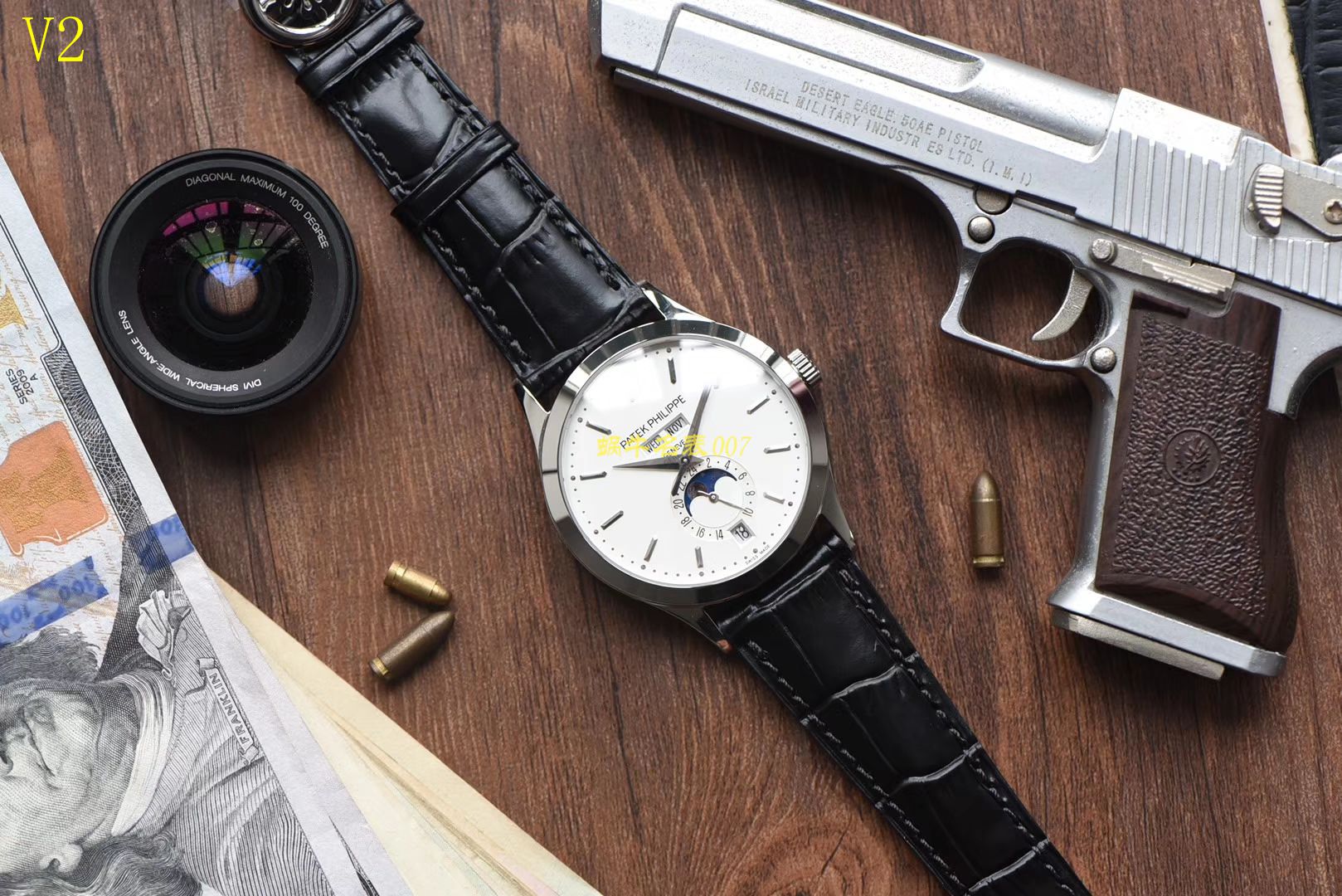 【台湾厂一比一高精仿手表】百达翡丽复杂功能计时系列5396G-011男表 / BD170