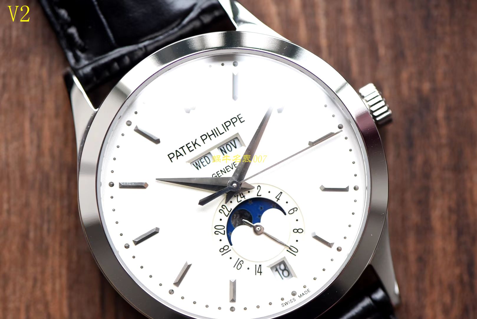 【台湾厂一比一高精仿手表】百达翡丽复杂功能计时系列5396G-011男表 / BD170