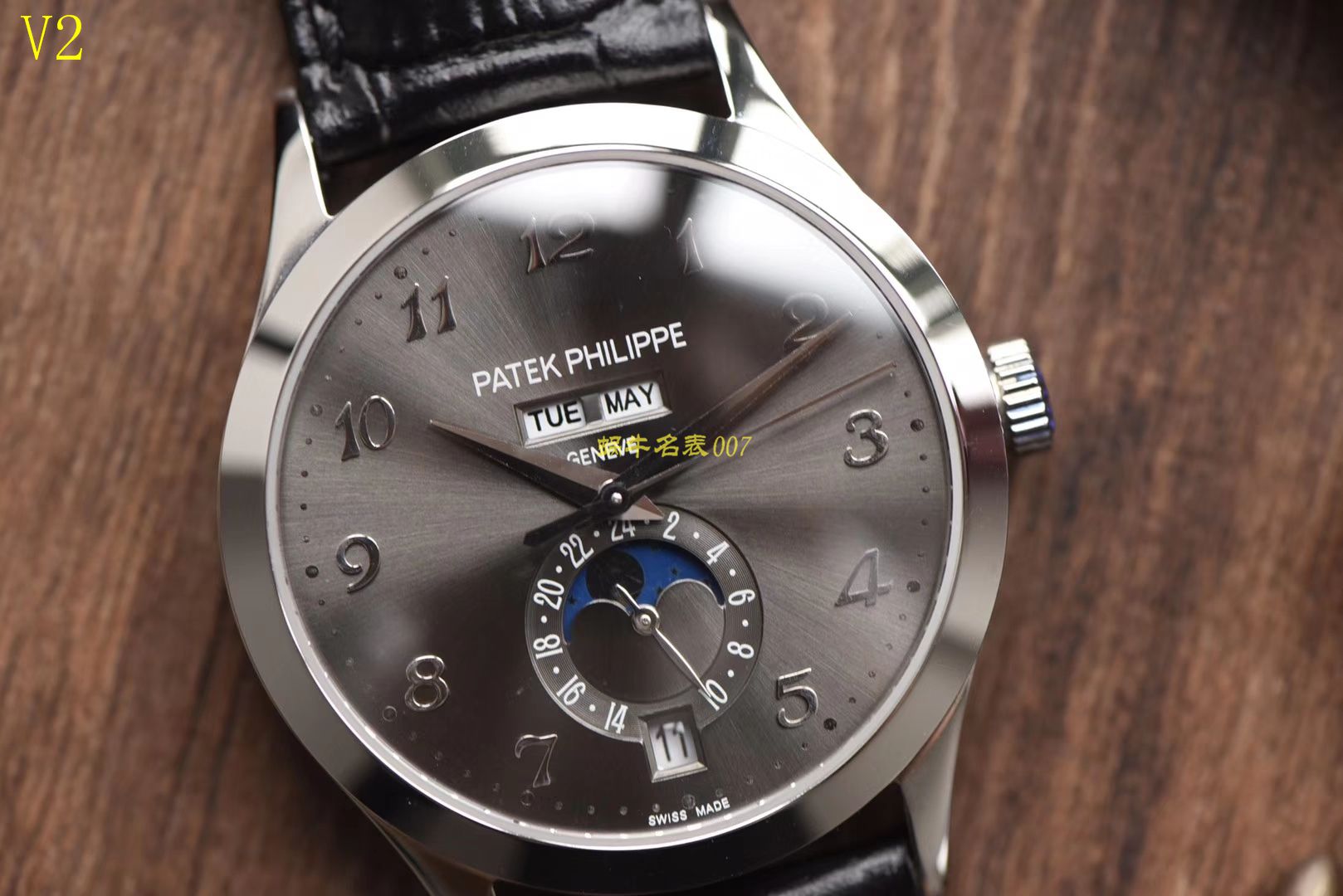 【台湾厂一比一高精仿手表】百达翡丽复杂功能计时系列5396G-014腕表 / BD175